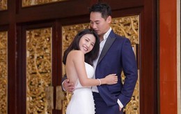 Mỹ nhân từng lụn bại sự nghiệp vì clip nóng trong WC tổ chức đám cưới giản dị bên chồng đại gia