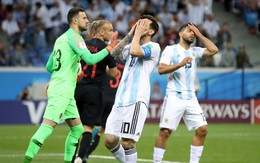 Messi hoàn toàn câm lặng, Argentina bị "hủy diệt" dưới tay Croatia