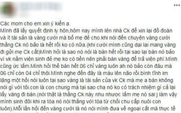 Cám cảnh mẹ trẻ rơi vào nhà chồng ky bo, ly hôn chồng tuyên bố không trợ cấp cho 2 con, của hồi môn cũng bị mẹ chồng bán mất