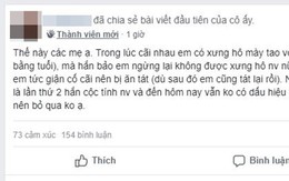 Cô gái bị người yêu tát vì xưng "mày - tao", người khuyên bỏ vì vũ phu, kẻ bảo ăn tát là đúng