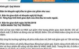 Chứng khoán FPT gửi bản tin kèm ảnh nhạy cảm gây sốc cho khách hàng