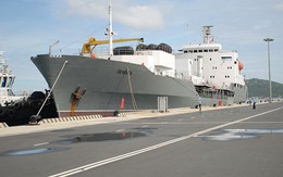 Đội tàu Hải quân Nga thăm xã giao Cảng quốc tế Cam Ranh