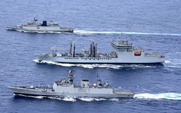 Rời biển Đông, tàu chiến Ấn Độ bị tàu Trung Quốc "bám đuôi"
