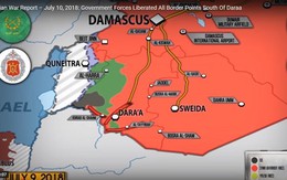 Quân đội Syria sắp đè bẹp thánh chiến tại Daraa, Israel ngăn cản bằng mọi cách