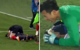 World Cup 2018: Ngôi sao Croatia tái hiện màn ăn mừng kiểu "Hà Đức Chinh - Bùi Tiến Dũng"