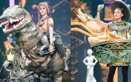 Dàn thí sinh Hoa hậu Hòa bình Thái Lan: Người cưỡi khủng long, kẻ biến thành tô tom yum chua cay trên sân khấu