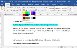 Thủ thuật copy và paste nhiều vùng chọn cùng lúc trên Microsoft Word không cần cài thêm phần mềm