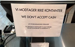 Cướp tiền ngày càng hung hãn, Thụy Điển tích cực từ bỏ tiền mặt