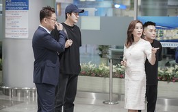 Hoa hậu Thu Hoài ra tận sân bay đón tài tử "Nấc thang lên thiên đường" Kwon Sang Woo