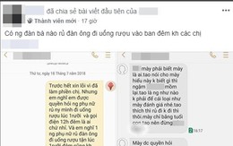 Tố người đáng tuổi mẹ nhắn tin rủ bạn trai mình đi nhậu giữa đêm, cô gái bị cho là “ghen tuông mù quáng”