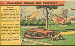 Vào năm 1959, máy cắt cỏ năng lượng mặt trời chính là tương lai mà người Mỹ khiếp sợ