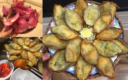 Cô gái sáng chế món snack lạ cánh hoa sen chiên giòn, dân mạng chỉ chăm chăm soi: Mua nhầm hoa quỳ rồi!