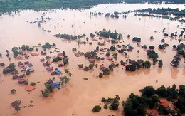 Nước lũ do vỡ đập ở Lào tràn xuống Campuchia, hàng nghìn người phải sơ tán