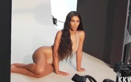 Kim Kardashian tung clip chứng minh đường cong đẹp bốc lửa không cần photoshop