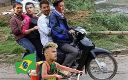 Không lên xe về cùng Ronaldo và Messi, Neymar ở lại Nga giật "tượng vàng Oscar"