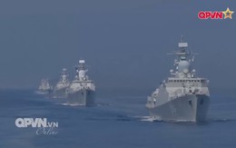 2 tàu Gepard mới nhất của Việt Nam lần đầu bắn đạn thật trên biển: Tiêu diệt gọn mục tiêu