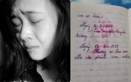 Sau khi con gái gặp tai nạn, bà mẹ ôm nhật ký bé để lại rồi khóc nức nở vì nội dung bên trong