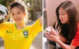 Khoác áo đội tuyển nào đội đó đều rời khỏi World Cup, hot girl này vẫn được yêu vì quá xinh đẹp