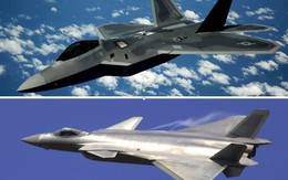 J-20 Trung Quốc "so găng" với F-22 Mỹ