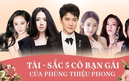 So sánh 5 cô bạn gái của Phùng Thiệu Phong: Người bị chê EQ thấp, kẻ lộ ảnh nóng thuở chập chững vào nghề