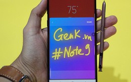 Ảnh thực tế Galaxy Note9 vừa mới ra mắt: Có những gì đỉnh hơn người tiền nhiệm Note8?