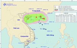 Áp thấp nhiệt đới sắp thành bão, miền Bắc oi nóng trước đợt mưa dông kéo dài