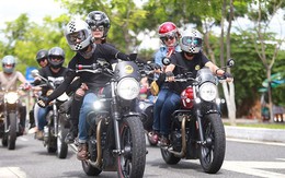 MC Anh Tuấn dẫn đầu đoàn mô tô khủng Hà Nội hội tụ 3 miền