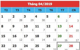 Thủ tướng phê duyệt dịp lễ 30/4- 1/5/2019 sẽ được nghỉ 5 ngày