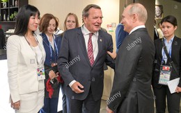 Lại xôn xao Tổng thống Putin dự đám cưới lần 5 của cựu Thủ tướng Đức