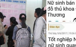 Thực hư thông tin nữ sinh đỗ thủ khoa Ngoại thương đi bán bánh tráng trộn