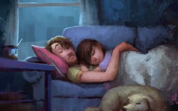 Bộ tranh khiến bạn tan chảy vì sự lãng mạn của tình yêu