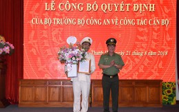 Thiếu tướng Nguyễn Hải Trung làm Giám đốc Công an tỉnh Thanh Hóa