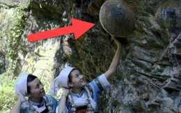 Bí ẩn vách đá biết "đẻ trứng" ở Trung Quốc, cứ 30 năm lại sản sinh một lần