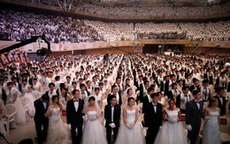 Yêu là phải cưới: 4.000 cặp cô dâu chú rể tham gia hôn lễ tập thể tại Hàn Quốc, nhiều đôi chỉ vừa mới quen cũng đòi cưới luôn