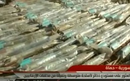 SAA phát hiện kho vũ khí "khủng" do Mỹ và Israel sản xuất