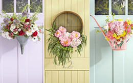 9 cách tận dụng đồ cũ làm hoa treo vừa xinh đẹp vừa tiết kiệm để trang trí trước cửa nhà