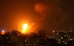 Hứng 150 hoả tiễn, Israel tấn công đáp trả 140 mục tiêu ở dải Gaza