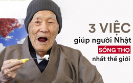Bí mật sống thọ của người Nhật: Chỉ cần làm 3 việc này, sức khỏe của bạn sẽ được "đảm bảo"