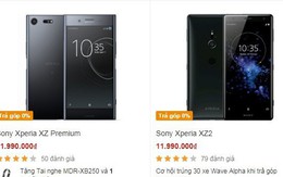 Hàng loạt smartphone Sony Xperia bất ngờ giảm sốc tại Việt Nam