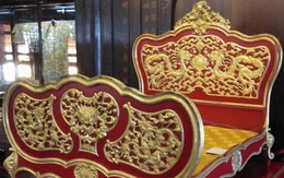 Cận cảnh long sàng dát vàng của vị hoàng đế nhiều tai tiếng bậc nhất triều Nguyễn