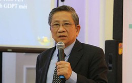 GS Nguyễn Minh Thuyết: Tổng số tiền đổi mới SGK là 144 tỷ, chỉ bằng 180m đường Kim Liên – Ô Chợ Dừa