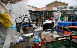 Cảnh tượng "như ngày tận thế" của siêu bão Mangkhut khi càn quét qua Philippines