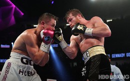 Canelo Alvarez đánh bại Gennady Golovkin trong trận tranh đai siêu kịch tính