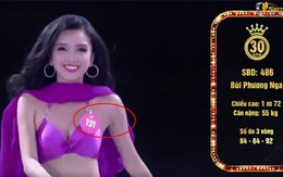 "Sạn bất ngờ" trong phần thi bikini của chung kết Hoa hậu Việt Nam 2018