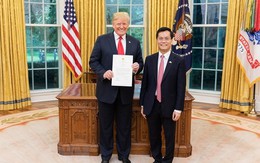 Tổng thống Mỹ Donald Trump chào mừng tân Đại sứ Việt Nam Hà Kim Ngọc