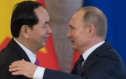 Tổng thống Nga Putin chia buồn về việc Chủ tịch Trần Đại Quang qua đời