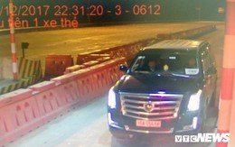 Siêu xe Cadilac gắn biển 'xe hộ đê' trốn phí trên cao tốc Hà Nội – Hải Phòng