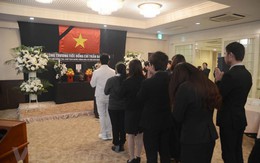 Đại sứ quán Việt Nam tại Nhật Bản tổ chức lễ viếng Chủ tịch nước