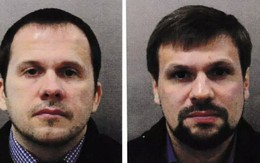 Anh khẳng định 2 nghi phạm đầu độc Skripal là tình báo quân đội Nga, Interpol phát cảnh báo đỏ