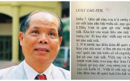 Dân mạng nhầm báo tiếng Mường sang cải tiến tiếng Việt của mình, PGS Bùi Hiền nói gì?